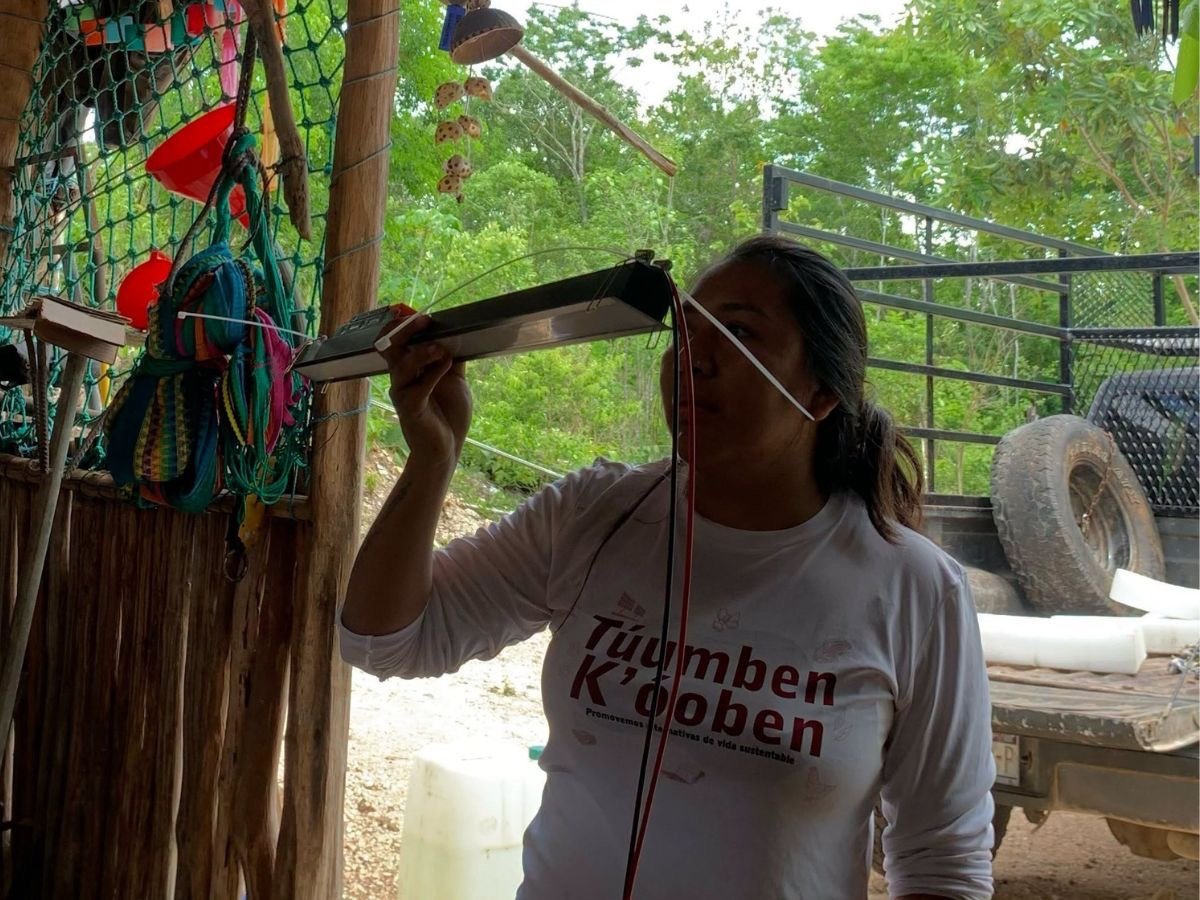 Mujeres mayas llevan el sol a casa e impulsan la acción climática en México